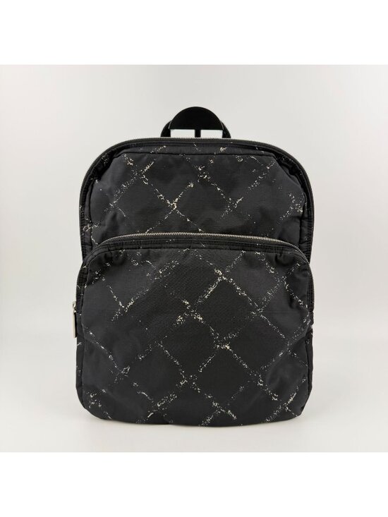Chanel New Travel Line Backpack Nylon Black Vintage main image 4